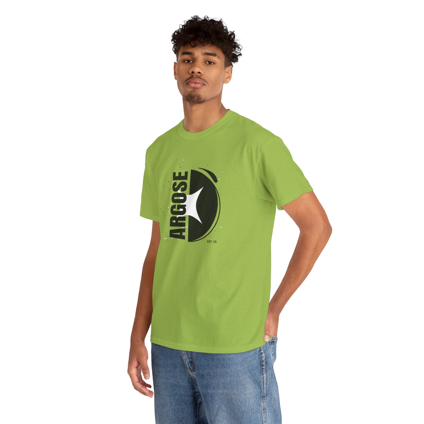 Halved - Casual Unisex Heavy Cotton Tee Light Colours