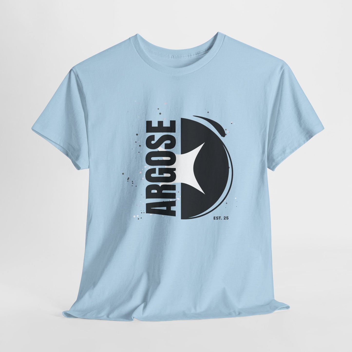 Halved - Casual Unisex Heavy Cotton Tee Light Colours