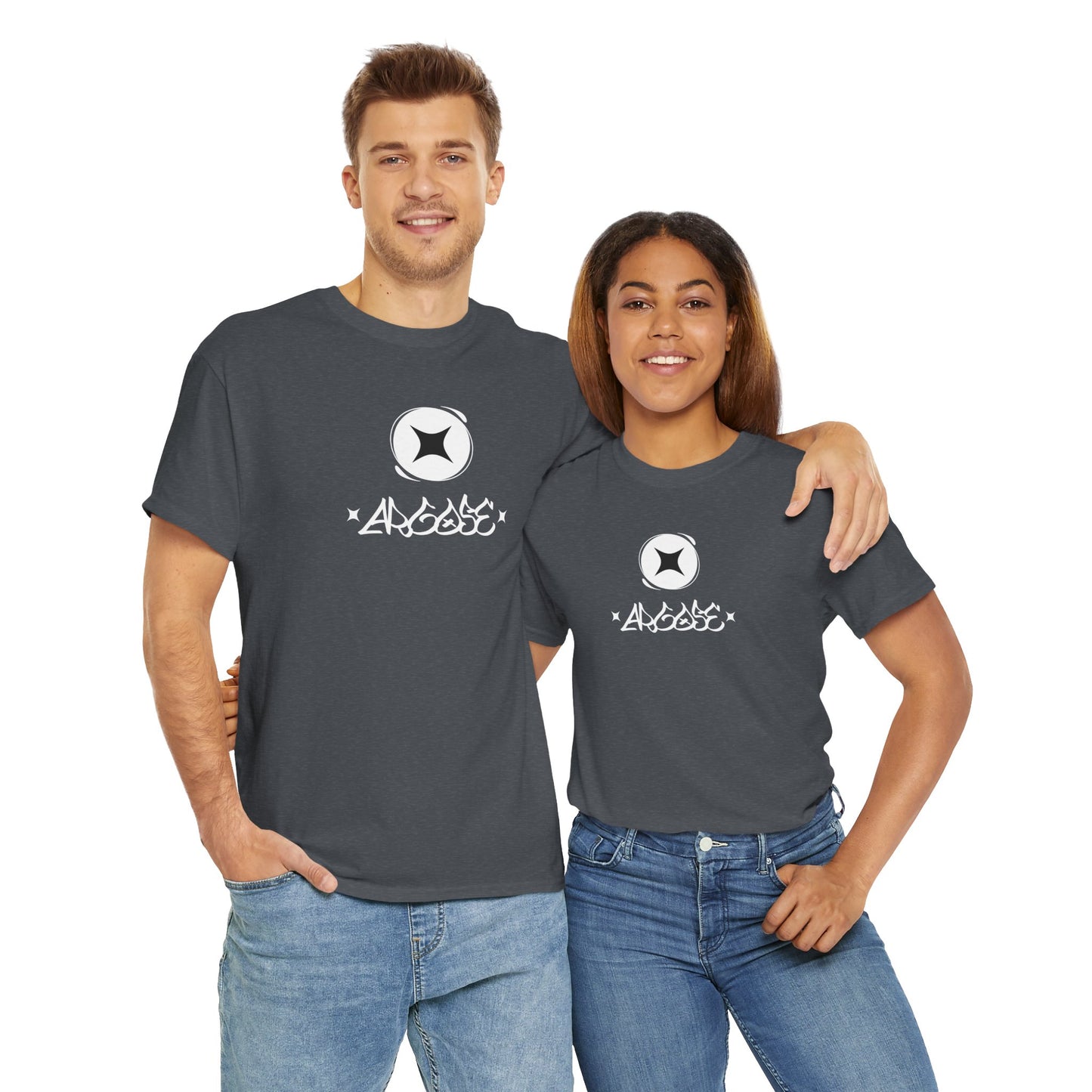 Scrambled - Unisex Heavy Cotton Tee Dark Colours