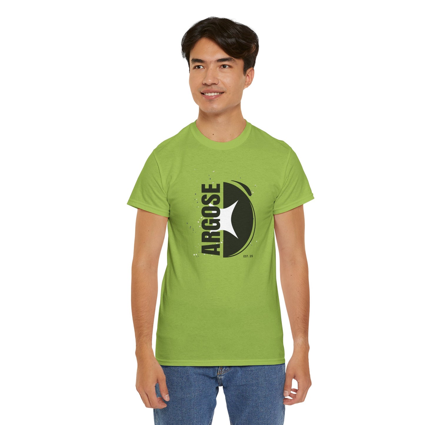 Halved - Casual Unisex Heavy Cotton Tee Light Colours