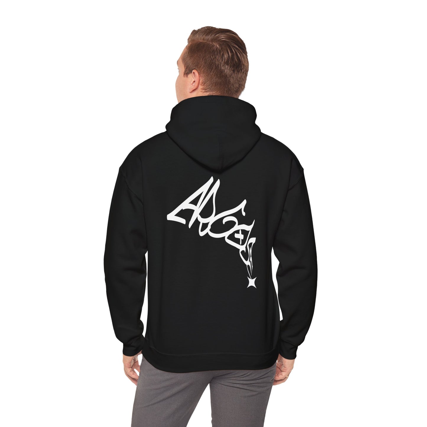 Warped - Casual Unisex Hoodie Dark Colours