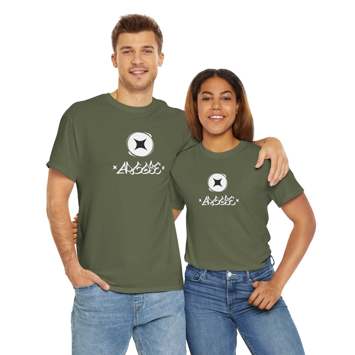 Scrambled - Unisex Heavy Cotton Tee Dark Colours