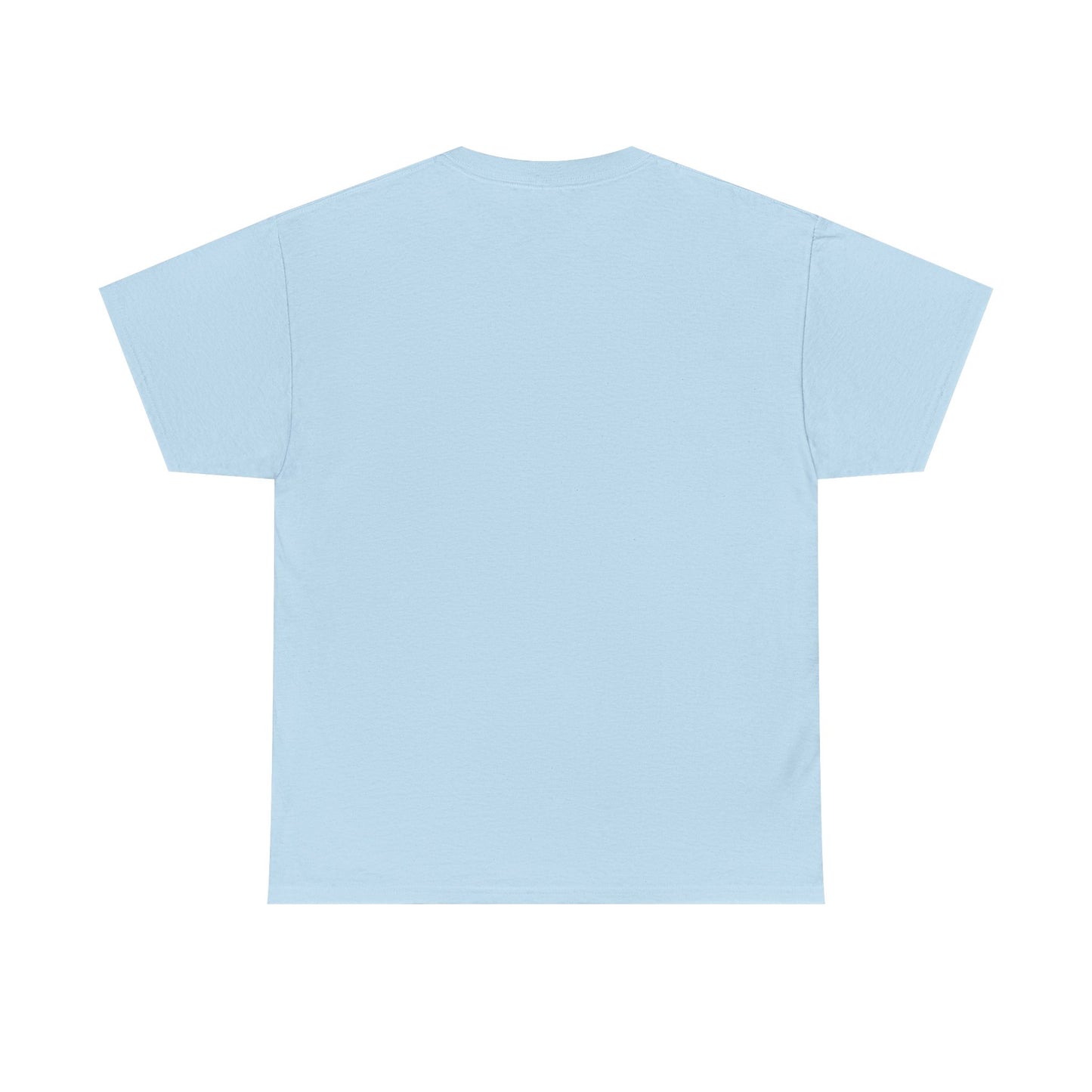 Halved - Casual Unisex Heavy Cotton Tee Light Colours