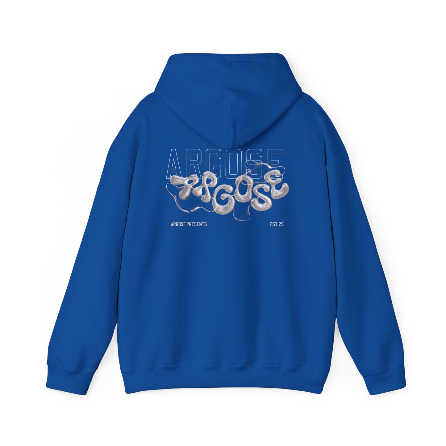 Steel Bubbled - Casual Unisex Hoodie Dark Colours