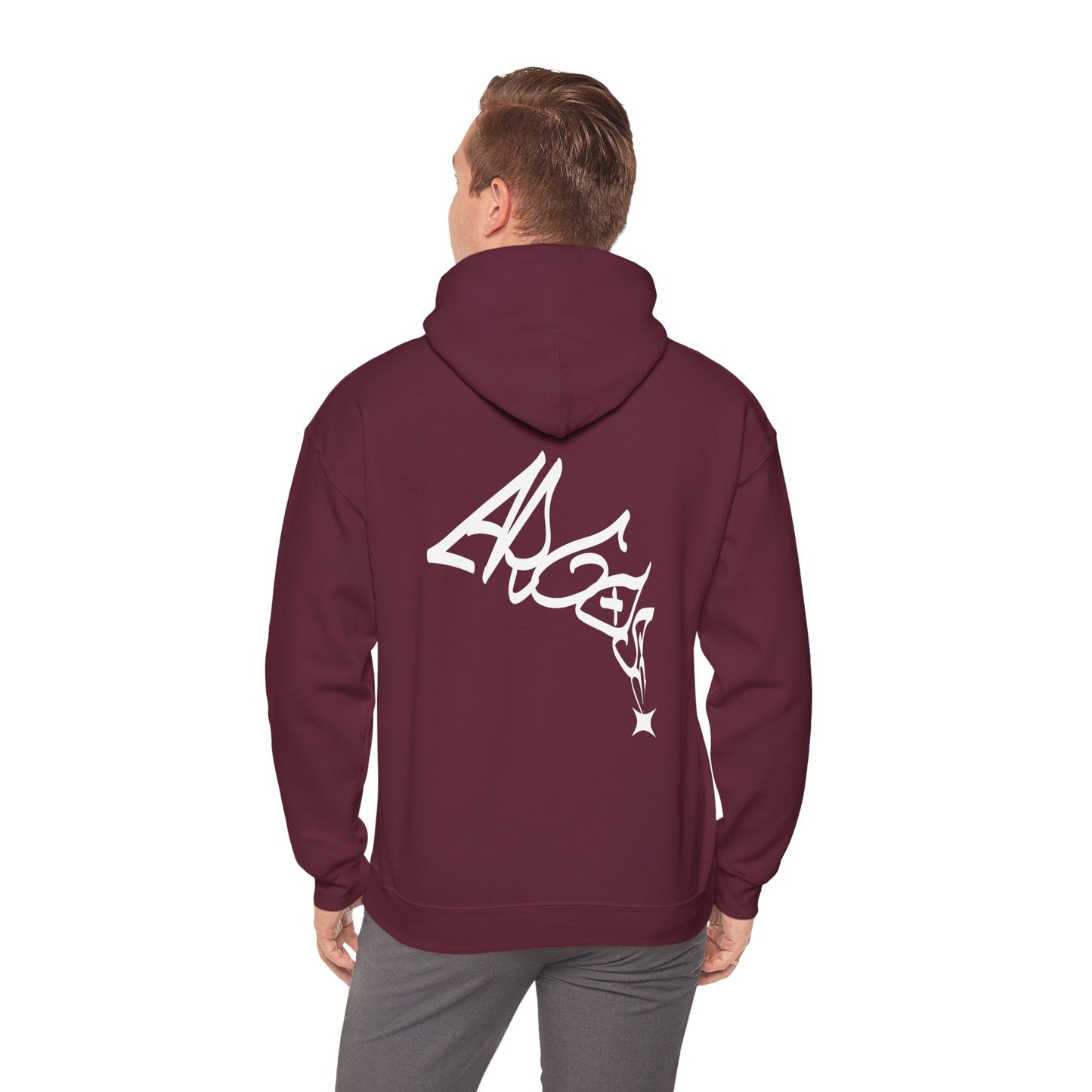 Warped - Casual Unisex Hoodie Dark Colours