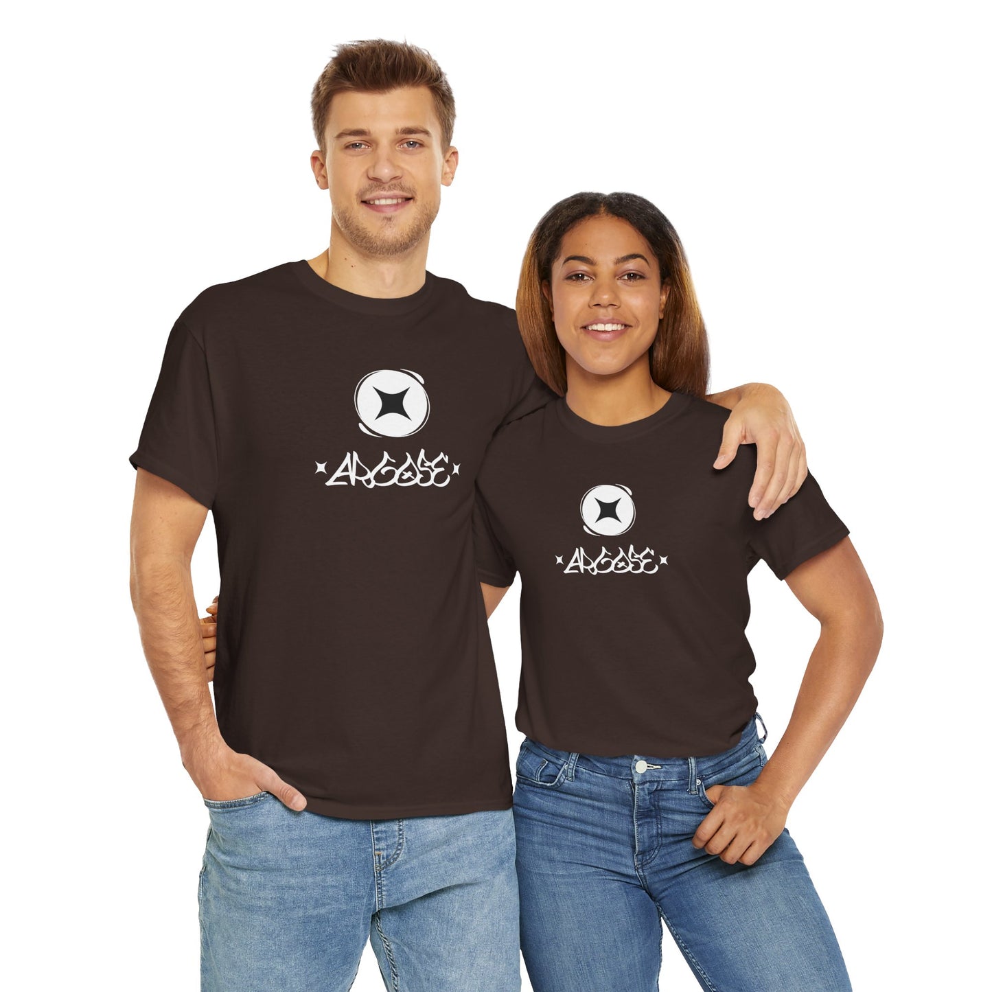 Scrambled - Unisex Heavy Cotton Tee Dark Colours
