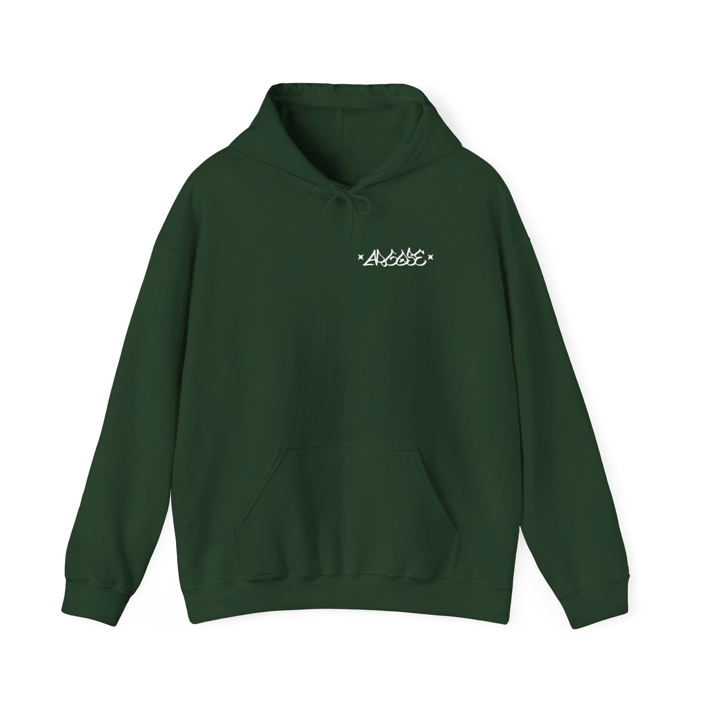 Steel Bubbled - Casual Unisex Hoodie Dark Colours