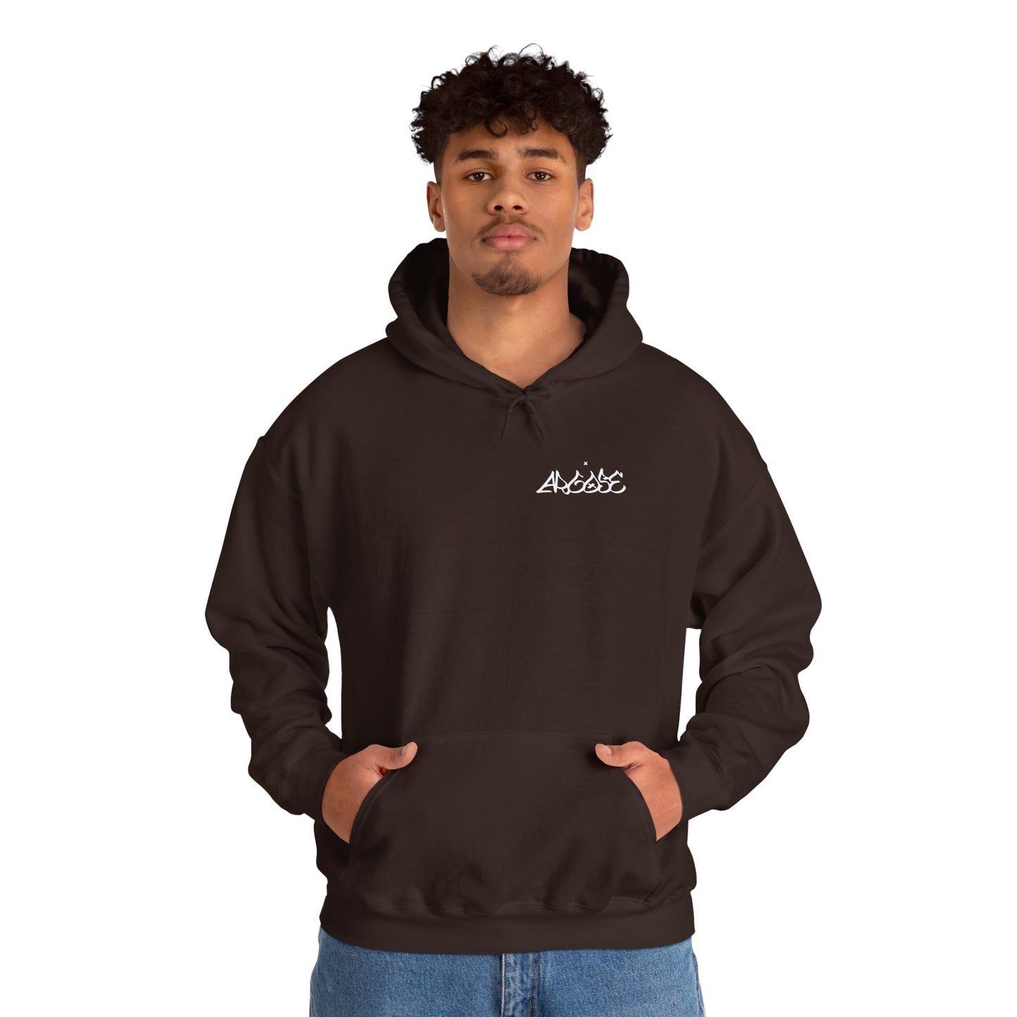 Warped - Casual Unisex Hoodie Dark Colours