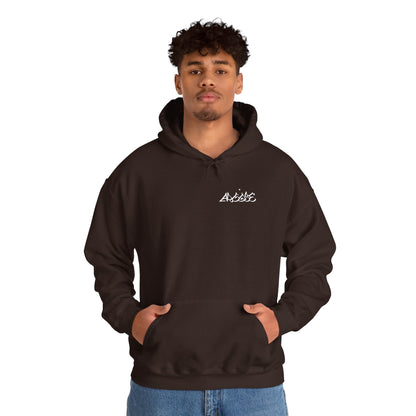 Warped - Casual Unisex Hoodie Dark Colours