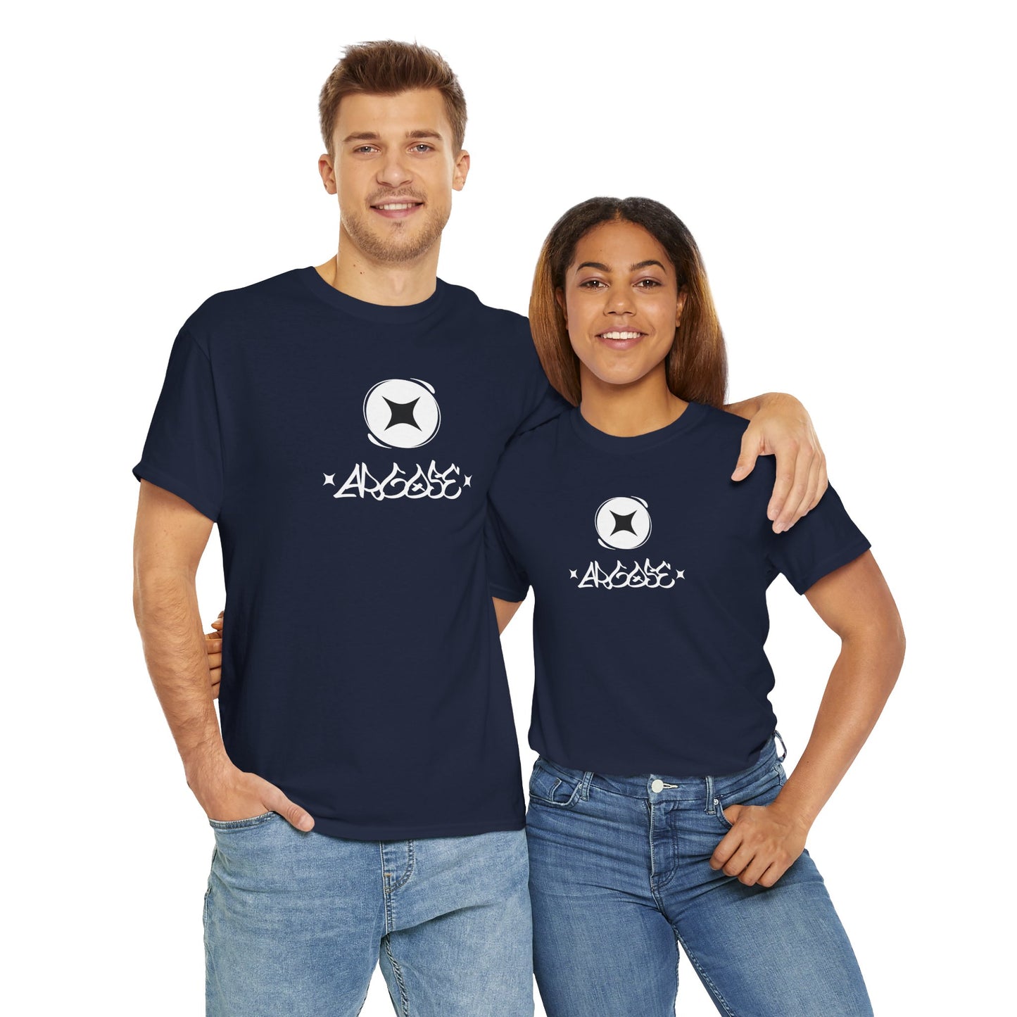 Scrambled - Unisex Heavy Cotton Tee Dark Colours
