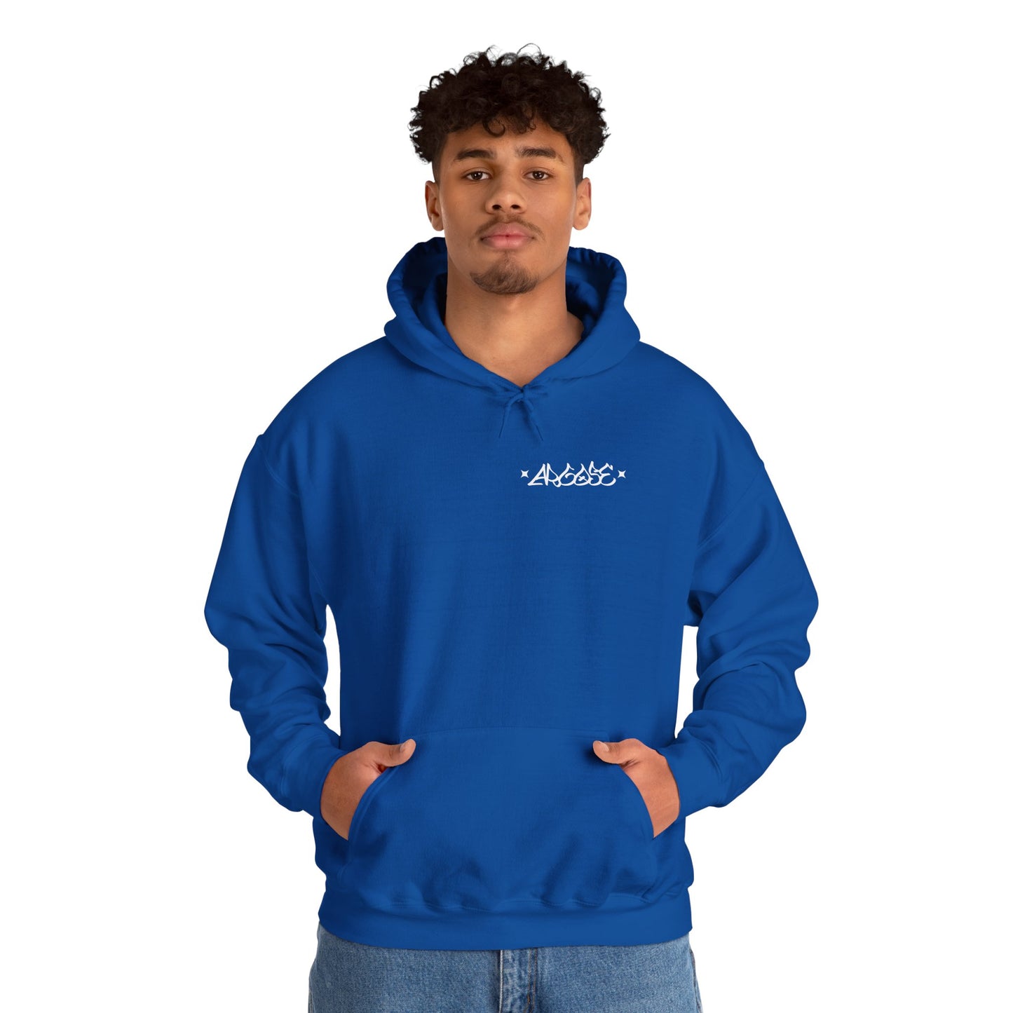 Steel Bubbled - Casual Unisex Hoodie Dark Colours