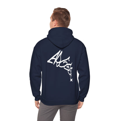 Warped - Casual Unisex Hoodie Dark Colours