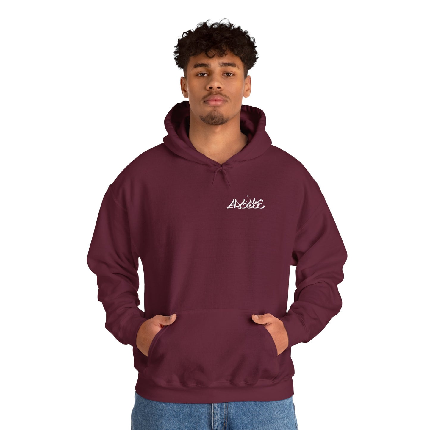 Warped - Casual Unisex Hoodie Dark Colours