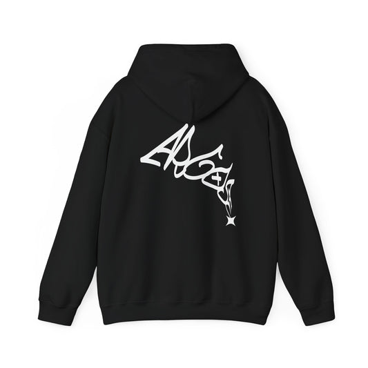Warped - Casual Unisex Hoodie Dark Colours