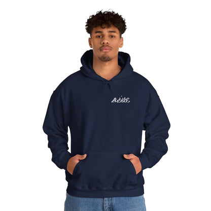 Warped - Casual Unisex Hoodie Dark Colours