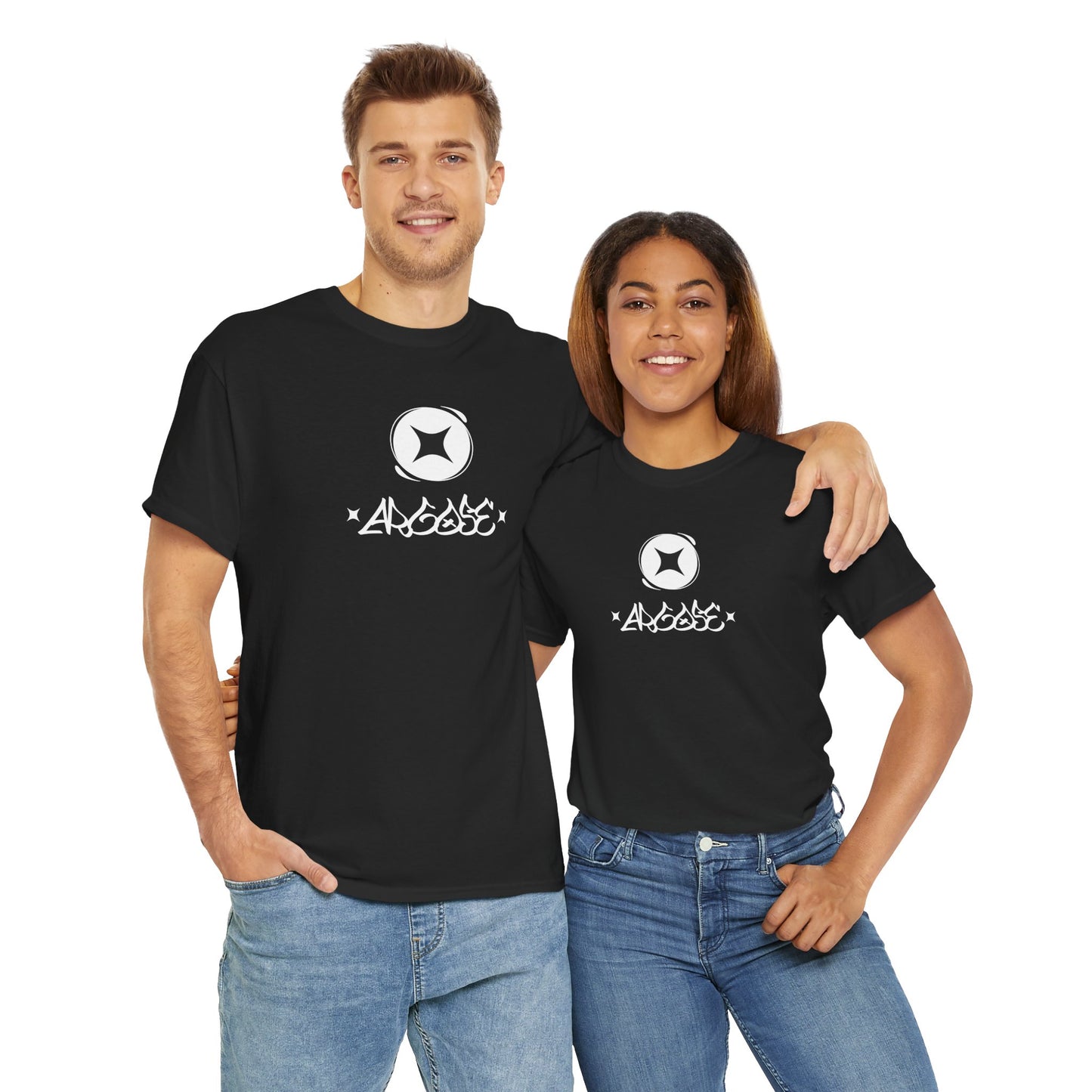 Scrambled - Unisex Heavy Cotton Tee Dark Colours