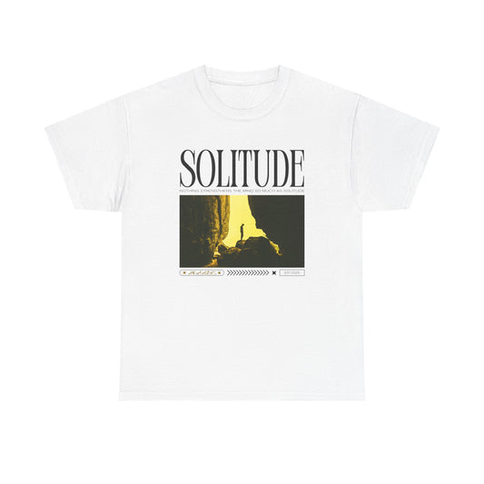 Solitude - Casual Unisex Heavy Cotton Tee Light Colours