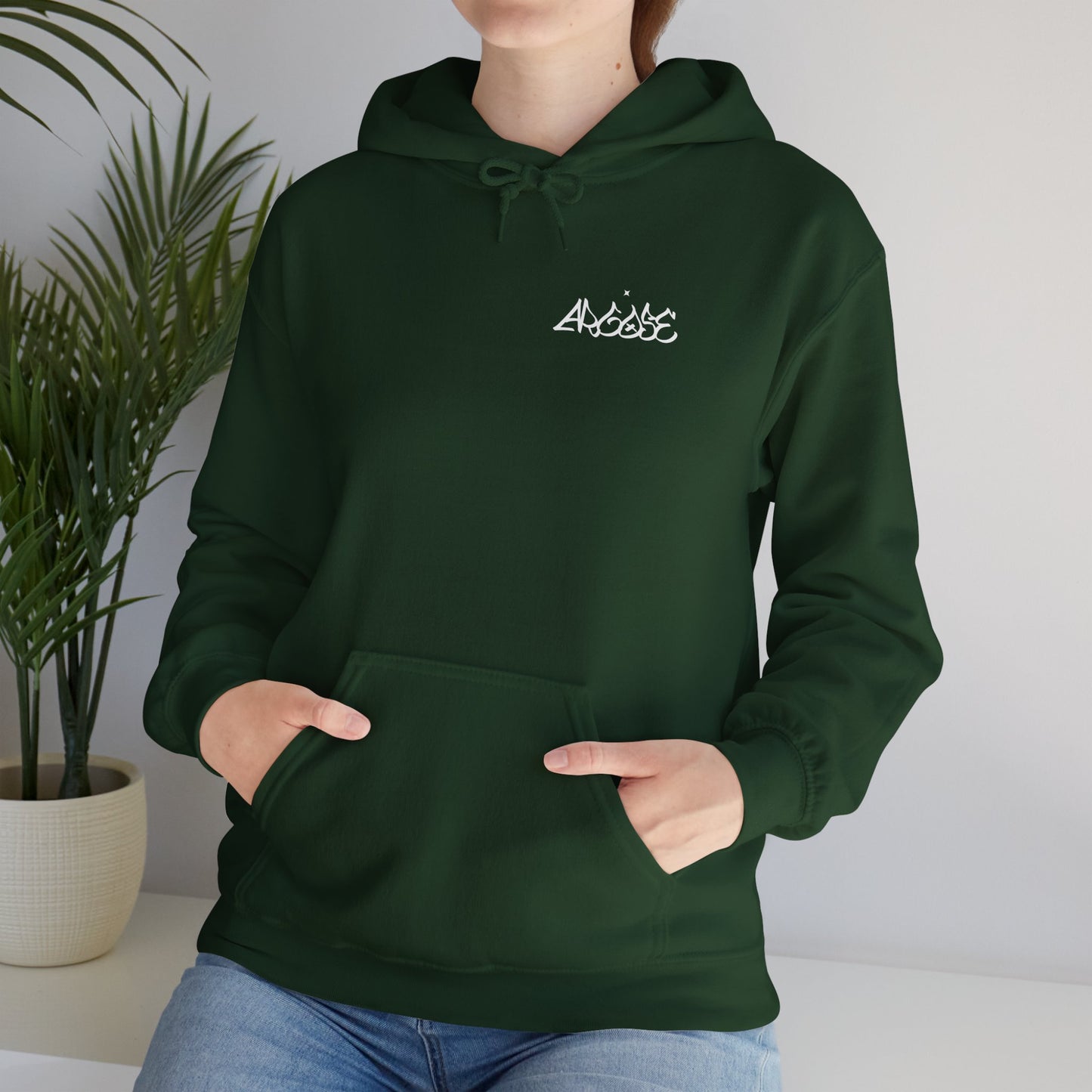 Warped - Casual Unisex Hoodie Dark Colours