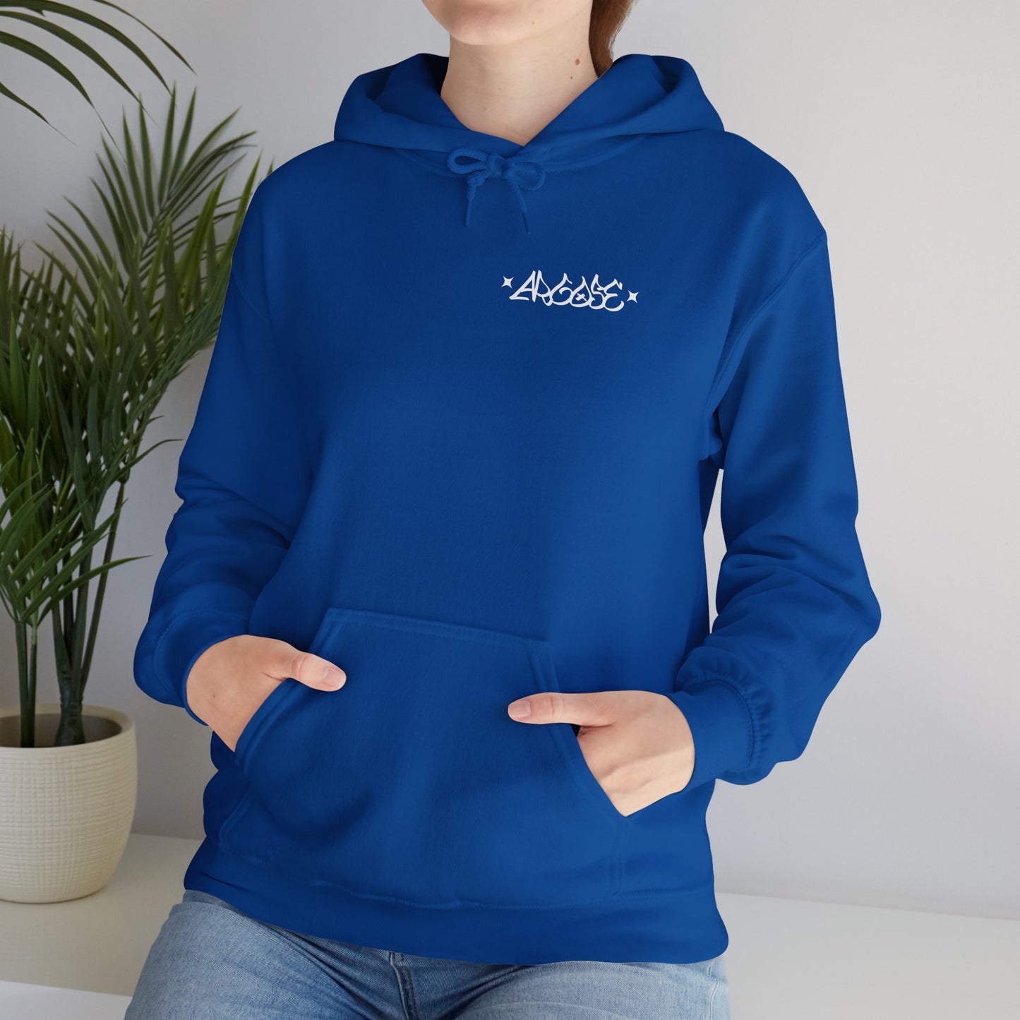 Steel Bubbled - Casual Unisex Hoodie Dark Colours