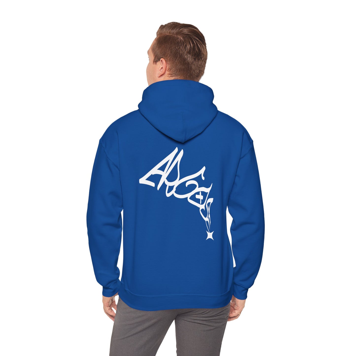 Warped - Casual Unisex Hoodie Dark Colours