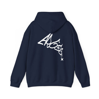 Warped - Casual Unisex Hoodie Dark Colours