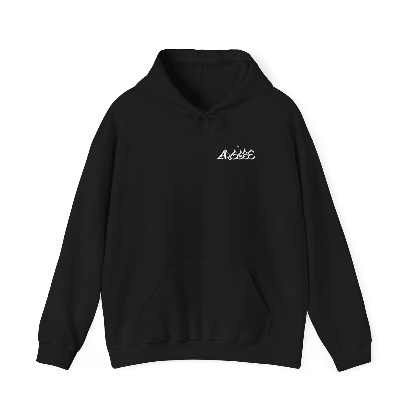 Warped - Casual Unisex Hoodie Dark Colours
