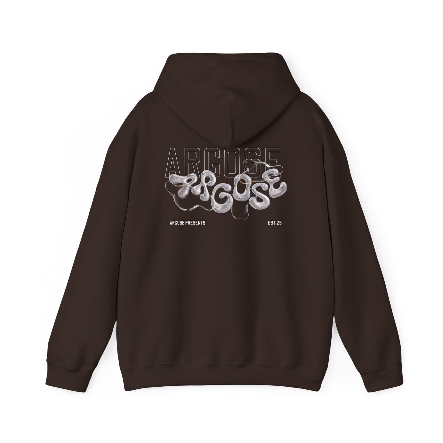 Steel Bubbled - Casual Unisex Hoodie Dark Colours