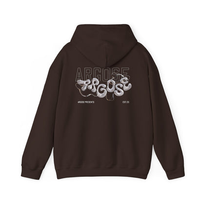 Steel Bubbled - Casual Unisex Hoodie Dark Colours